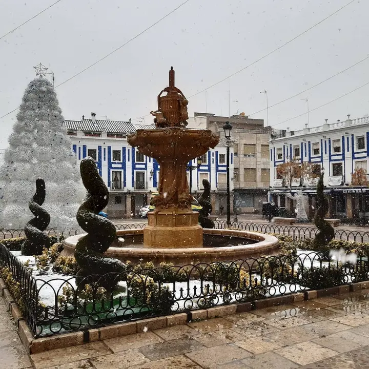 Nieve en Valdepeñas