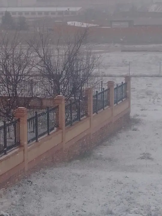 Nieve en Valdepeñas