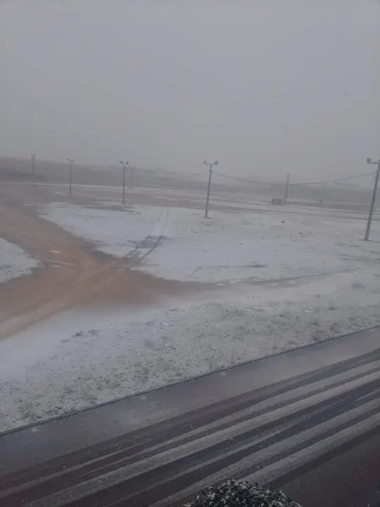 Nieve en Valdepeñas