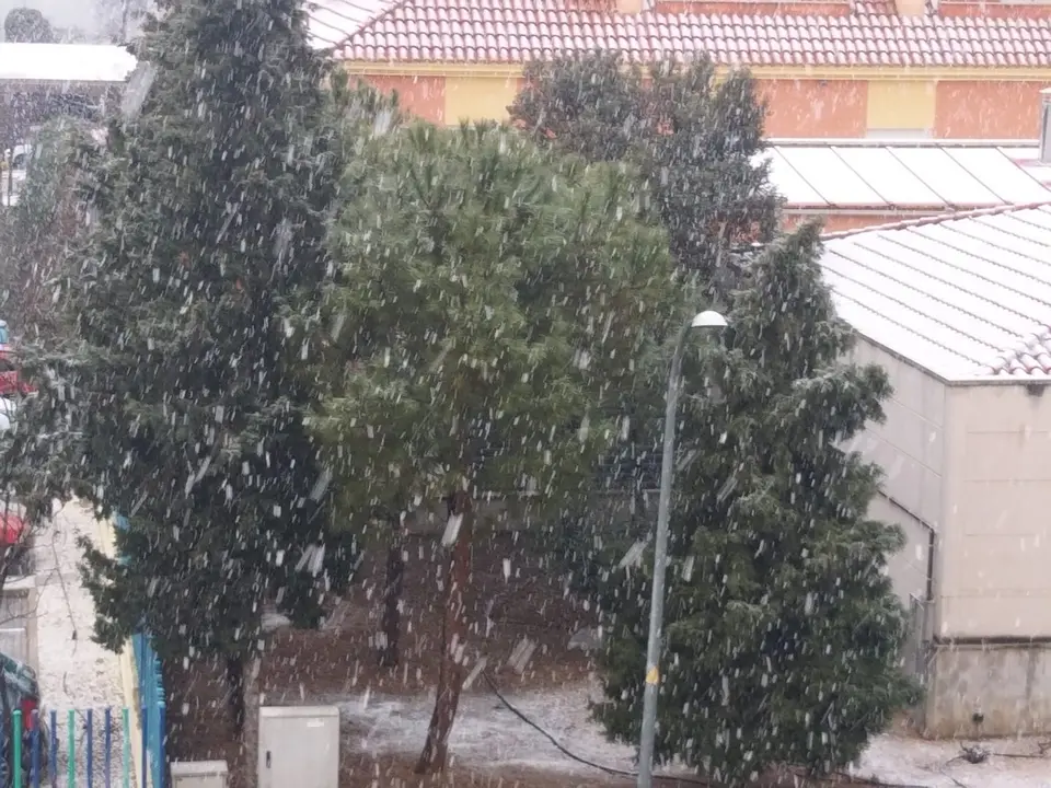 Nieve en Valdepeñas