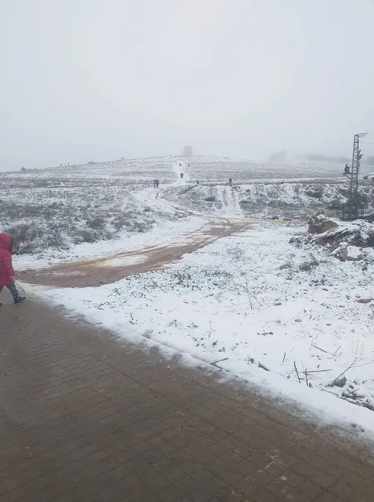 Nieve en Valdepeñas