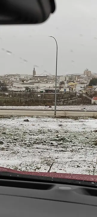 Nieve en Valdepeñas