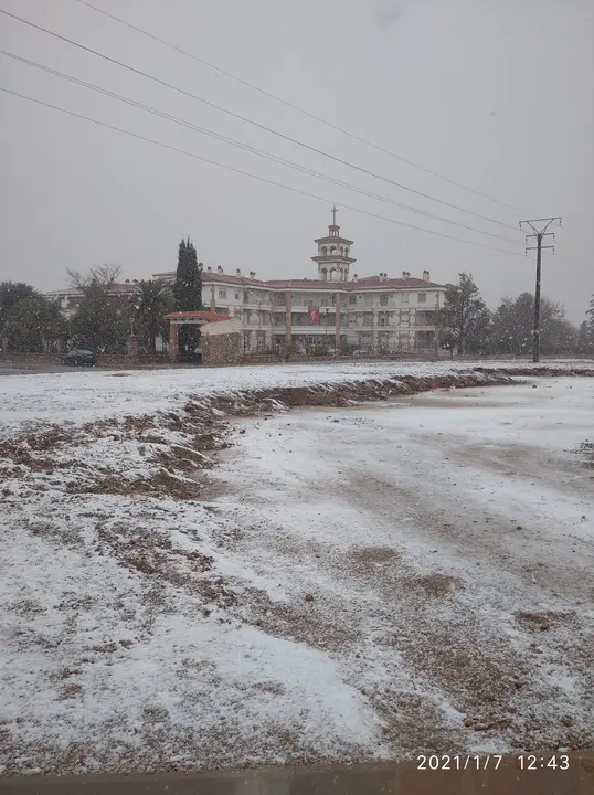 Nieve en Valdepeñas