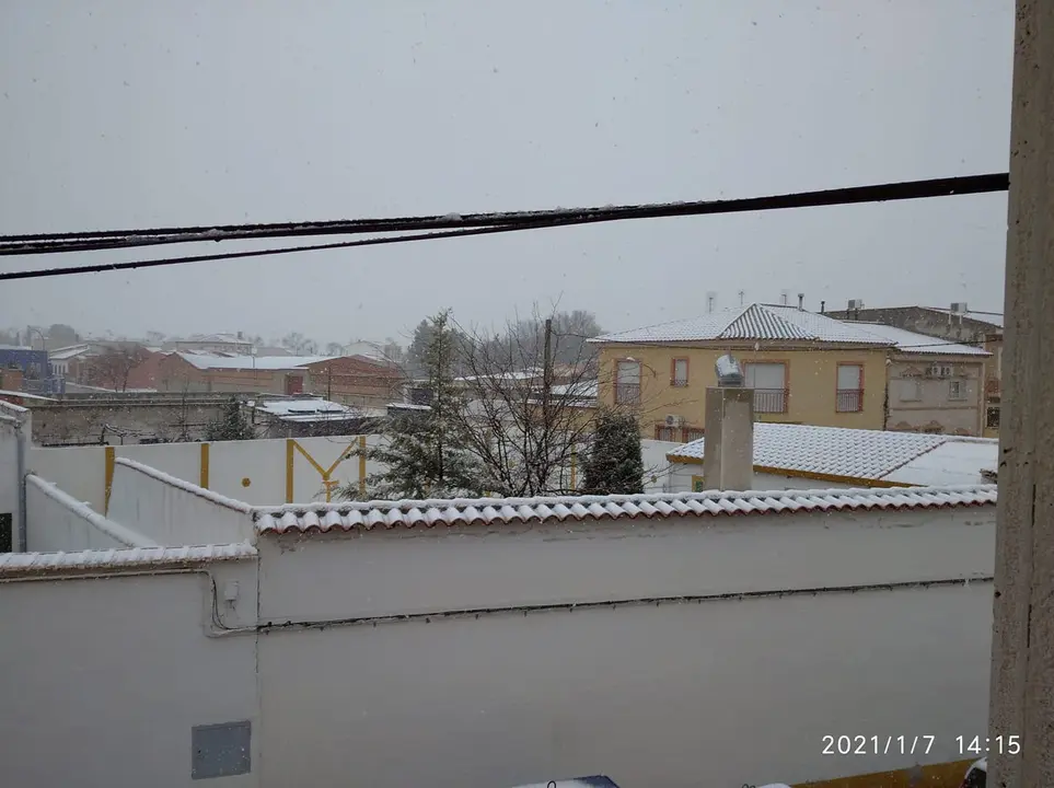 Nieve en Valdepeñas
