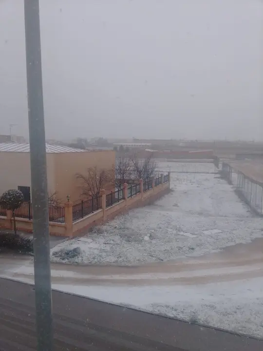 Nieve en Valdepeñas