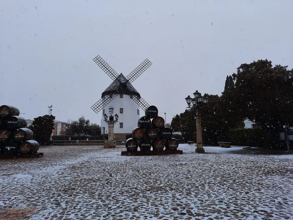 Nieve en Valdepeñas