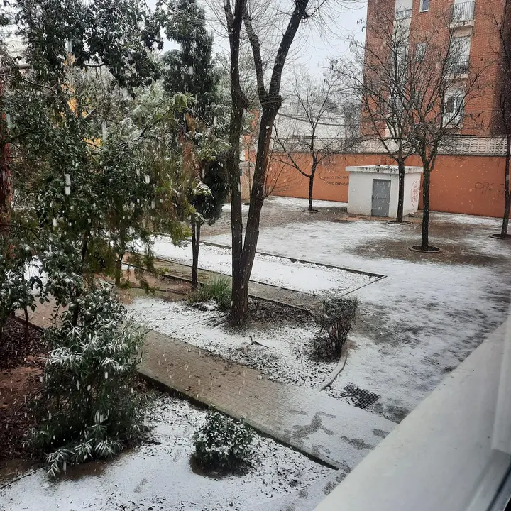 Nieve en Valdepeñas