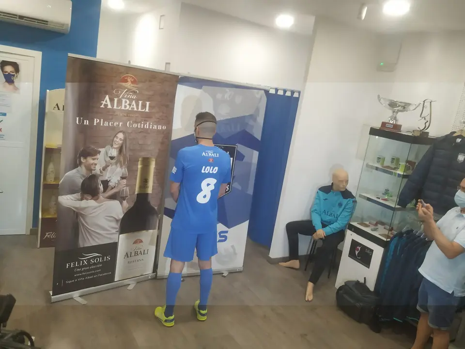 Presentación de las equipaciones del Viña Albali Valdepeñas de la temporada 2021-22