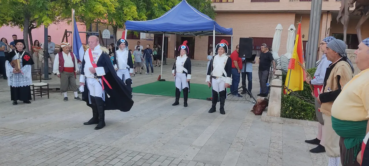 Escena recreación Seis de Junio