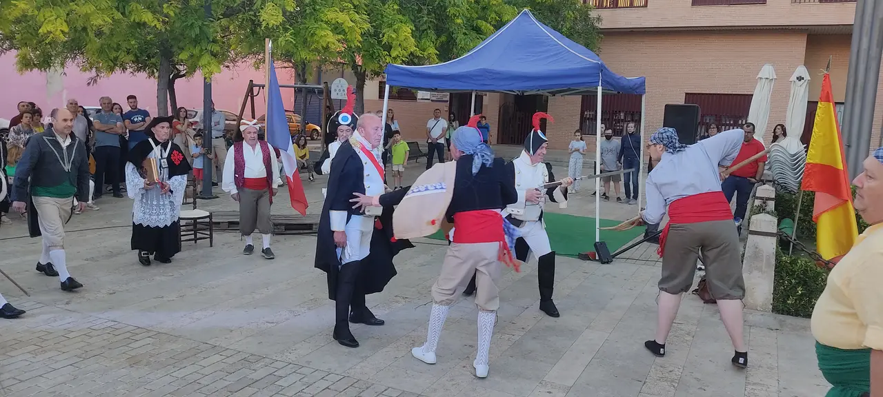 Escena recreación Seis de Junio