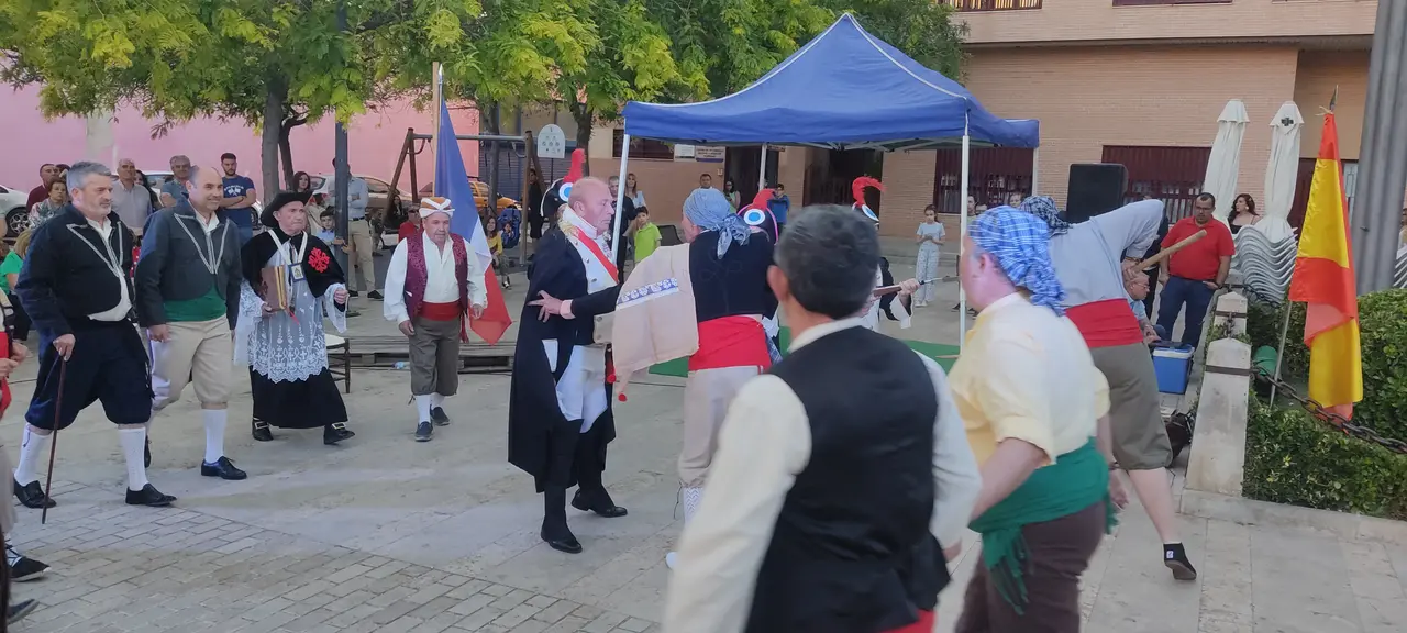 Escena recreación Seis de Junio