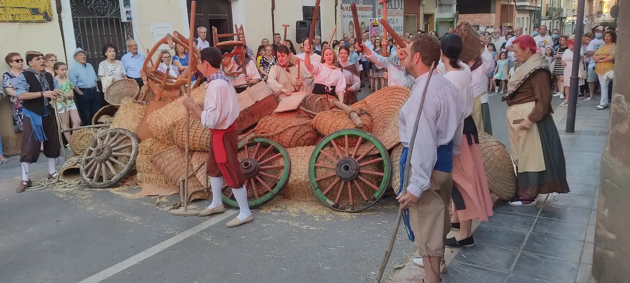 Escena recreación Seis de Junio