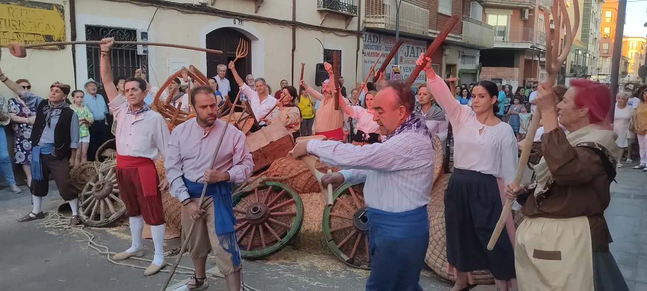 Escena recreación Seis de Junio