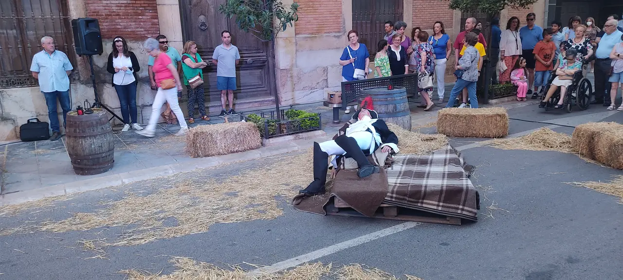 Escena recreación Seis de Junio