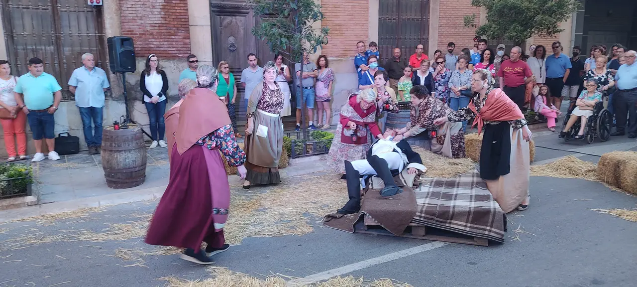 Escena recreación Seis de Junio