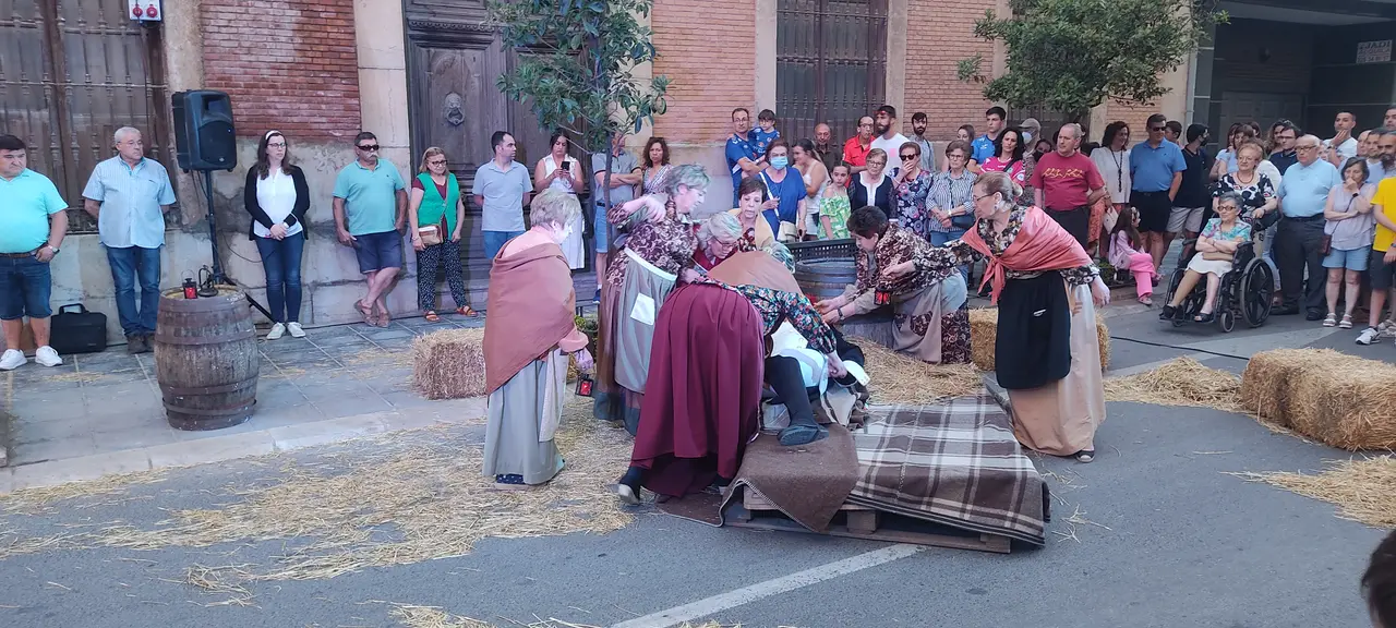 Escena recreación Seis de Junio