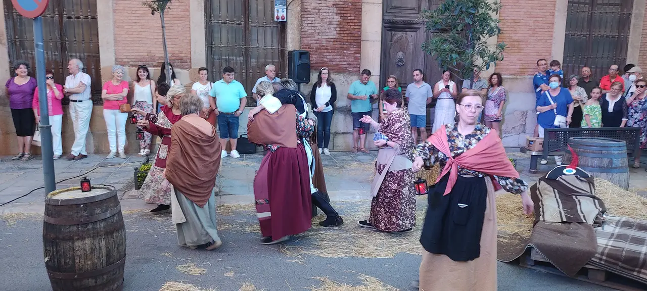 Escena recreación Seis de Junio