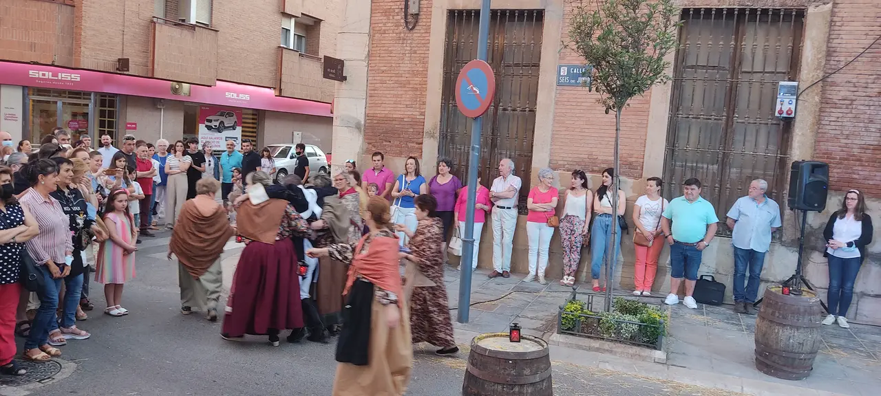 Escena recreación Seis de Junio