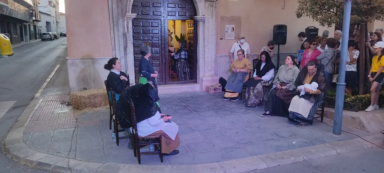 Escena recreación Seis de Junio