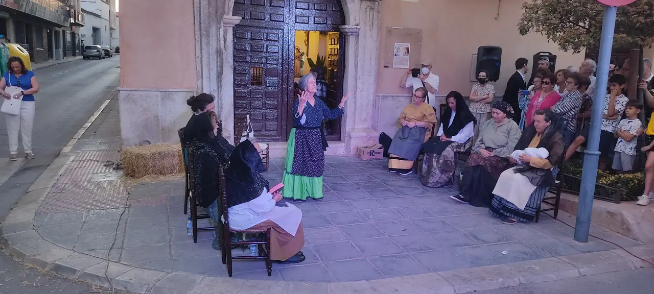 Escena recreación Seis de Junio