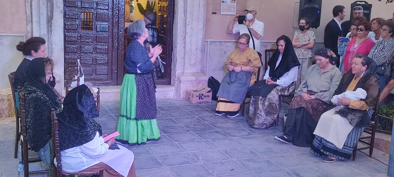 Escena recreación Seis de Junio