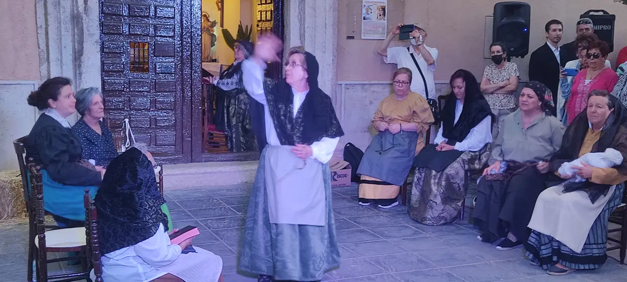 Escena recreación Seis de Junio