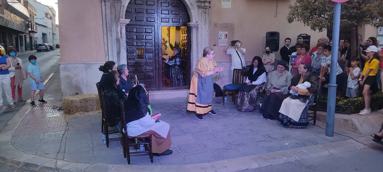 Escena recreación Seis de Junio