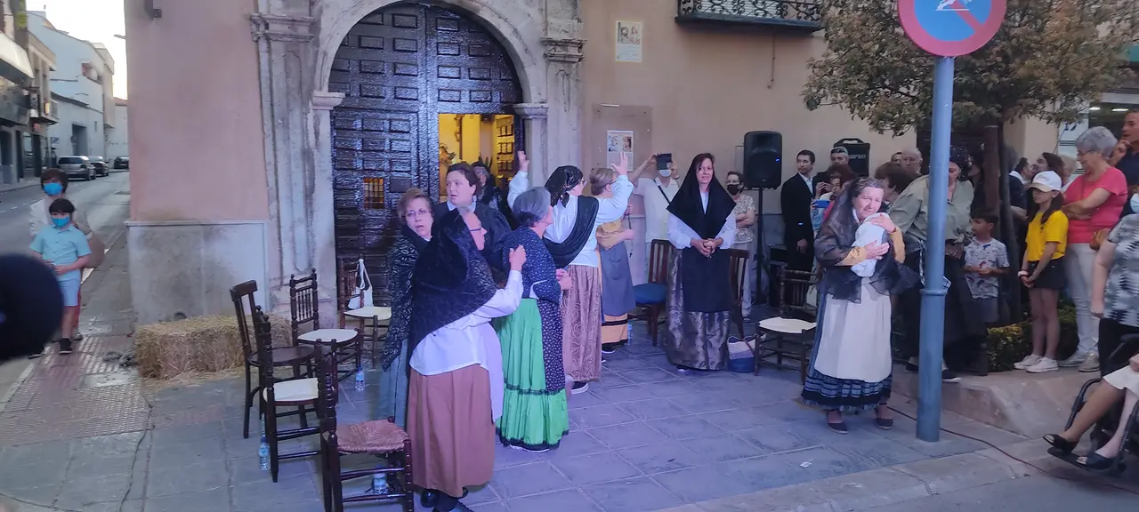 Escena recreación Seis de Junio