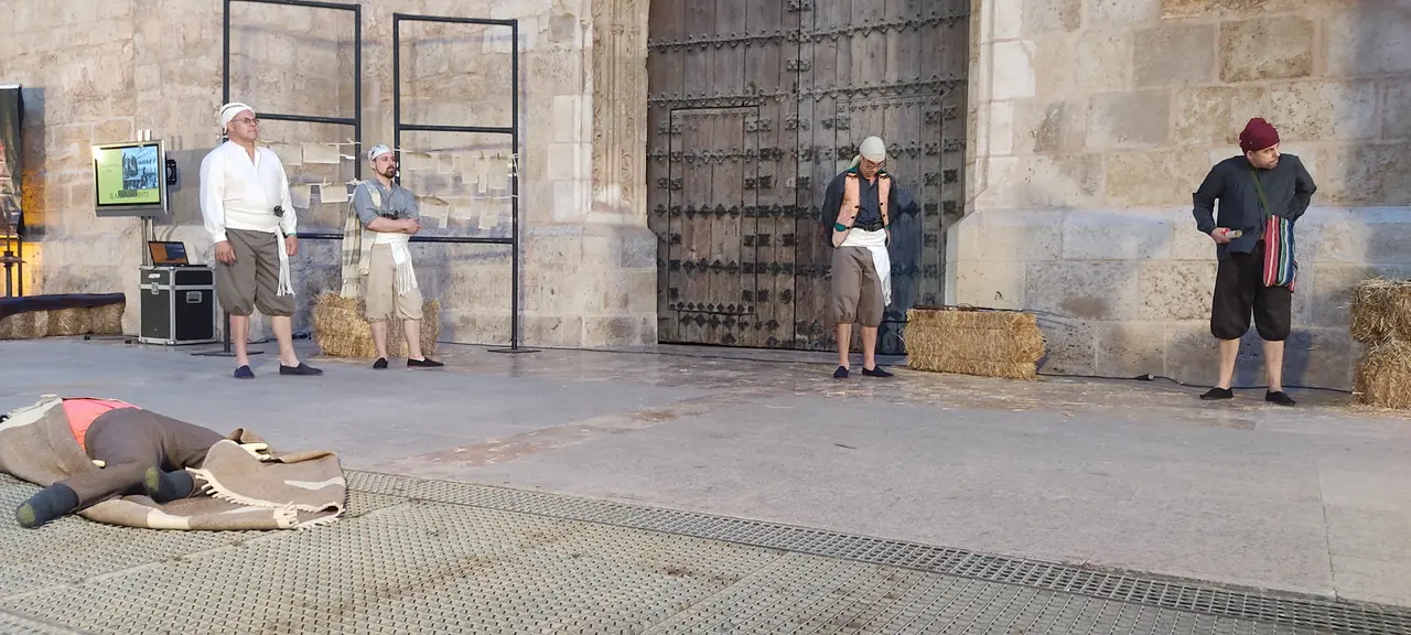 Escena recreación Seis de Junio