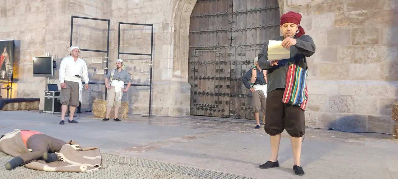 Escena recreación Seis de Junio