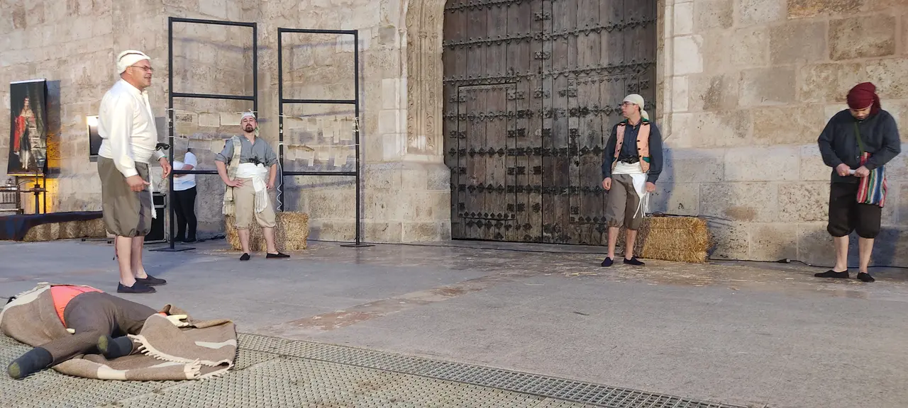 Escena recreación Seis de Junio