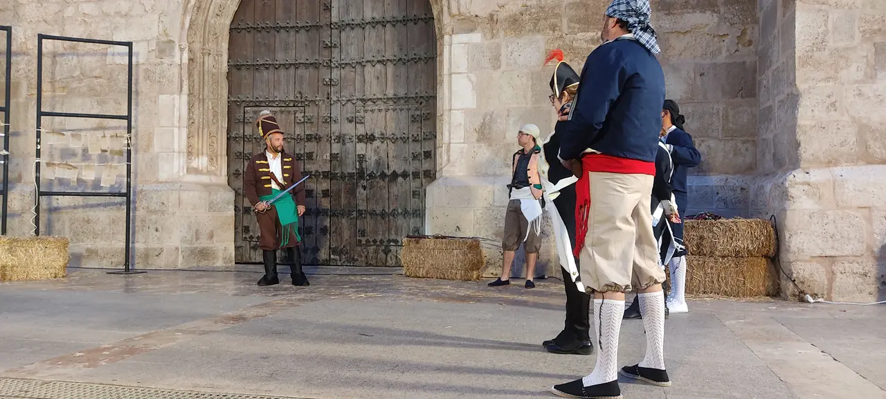 Escena recreación Seis de Junio