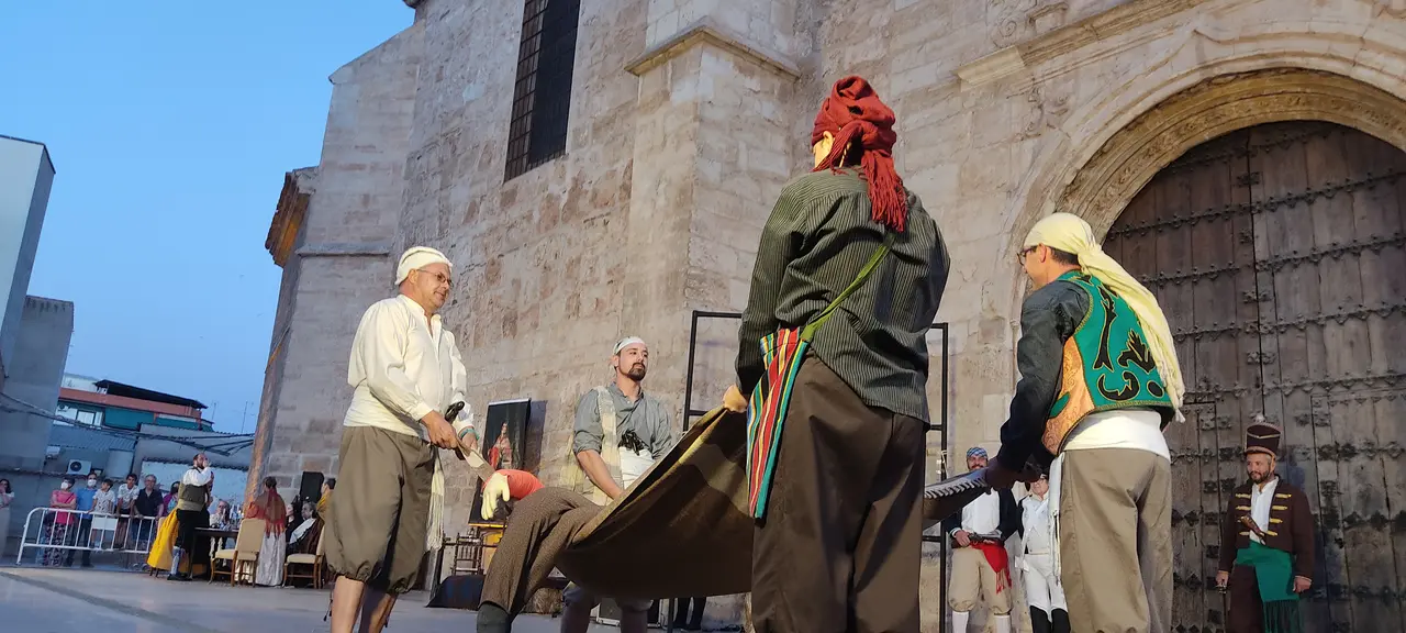 Escena recreación Seis de Junio