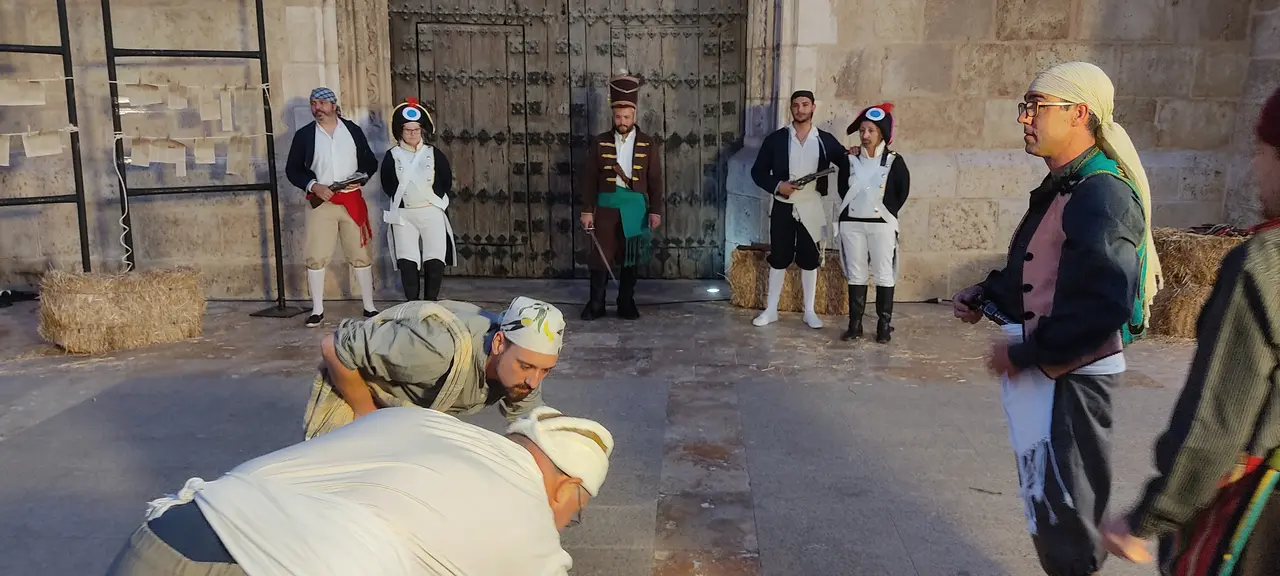 Escena recreación Seis de Junio