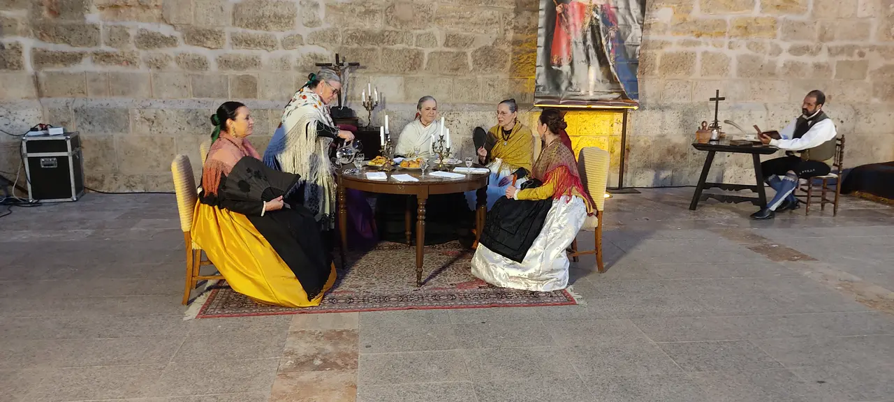 Escena recreación Seis de Junio