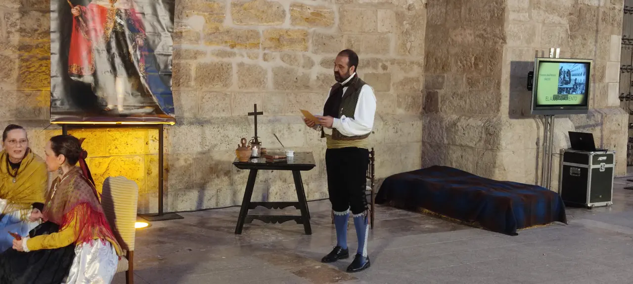 Escena recreación Seis de Junio