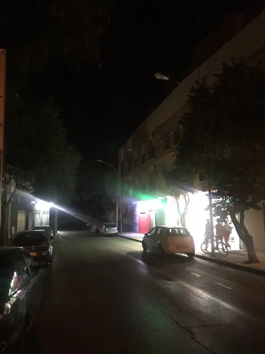 Apagón en calles del barrio del Cristo (4)