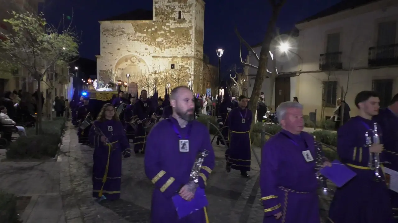 Procesi&oacute;n Penitencial de Viernes Santo en Santa Cruz de Mudela (2)
