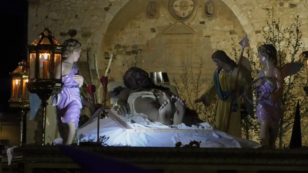 Procesi&oacute;n Penitencial de Viernes Santo en Santa Cruz de Mudela (3)