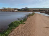 Entorno del pantano Vallehermoso inundado