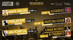 Programaci&oacute;n de conciertos solidarios 2026
