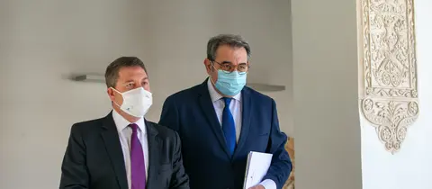 Emiliano García-Page y Jesús Fernández Sanz