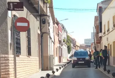 Redada en la calle Empedrada de Valdepeñas