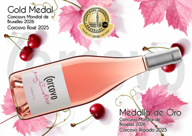 33- CORCOVO ROSADO - MEDALLA DE ORO - CONCURSO MUNDIAL DE BRUSELAS 2026