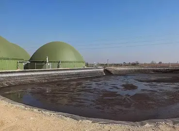 Planta de biometano con purines