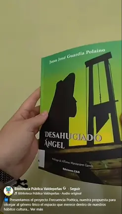 La primera recomendaci&oacute;n oficial es 'Desahuciado &aacute;ngel', el &uacute;ltimo libro de Juan Jos&eacute; Guardia Polaino editado por el Grupo Oretania