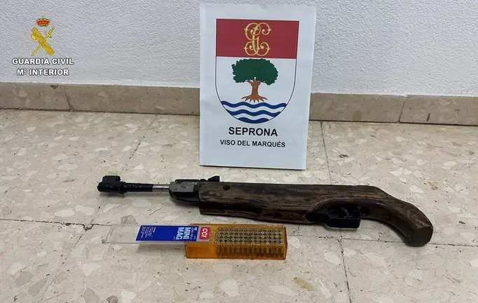 Arma requisada