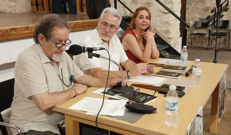 Juan Jos&eacute; Guardia Polaino, Jes&uacute;s S&aacute;nchez Rivas y la edil valdepe&ntilde;era Julia Cejudo
