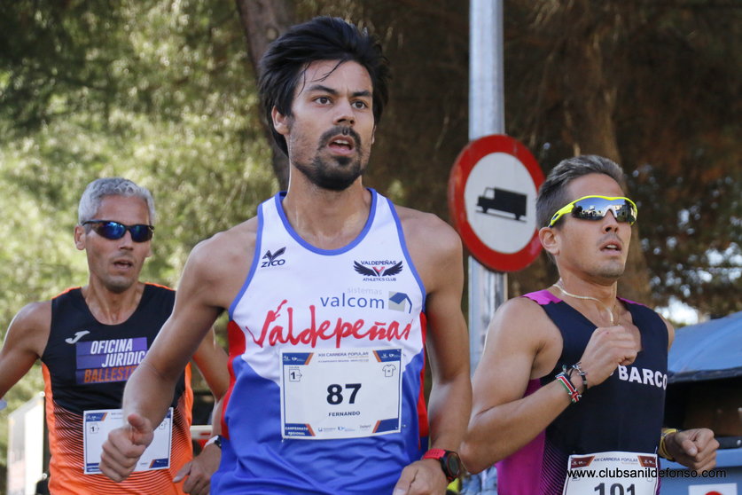 Fernado Gonzalez, medalla de bronce 10 km ruta 2021