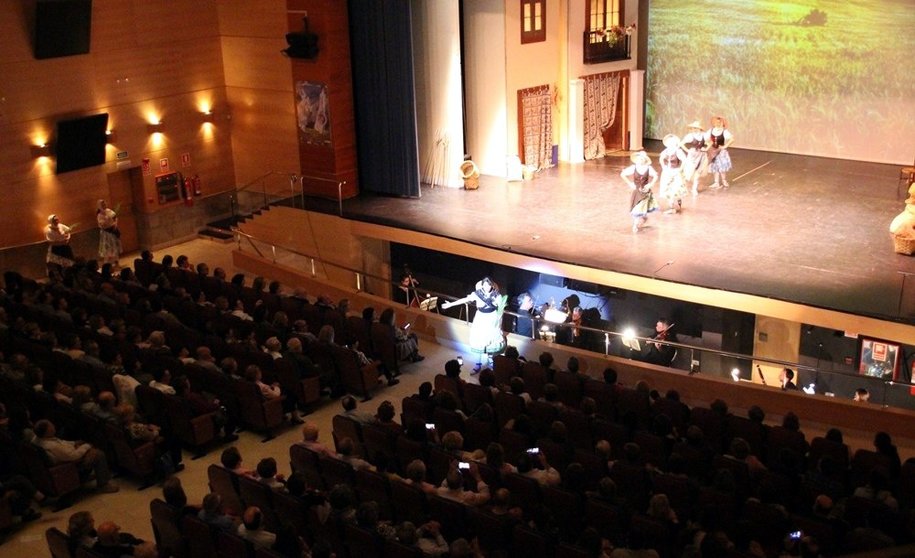 El Teatro de La Solana en una de las funciones de la Semana de la Zarzuela